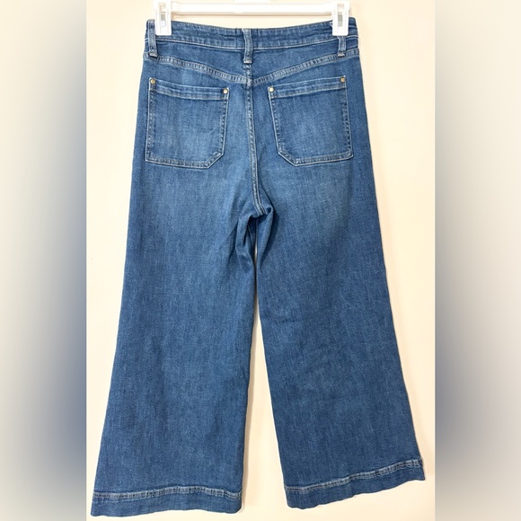 Maeve Anthropologie High Rise Wide Leg Jeans - Picture 2 of 7